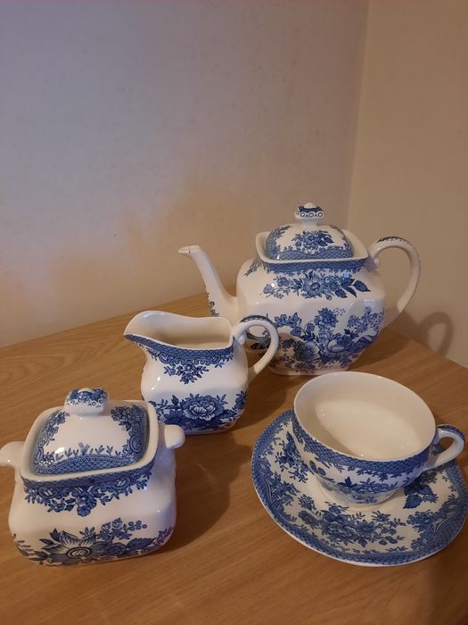 Serviço chá Porcelana Inglesa Enoch wedgwood