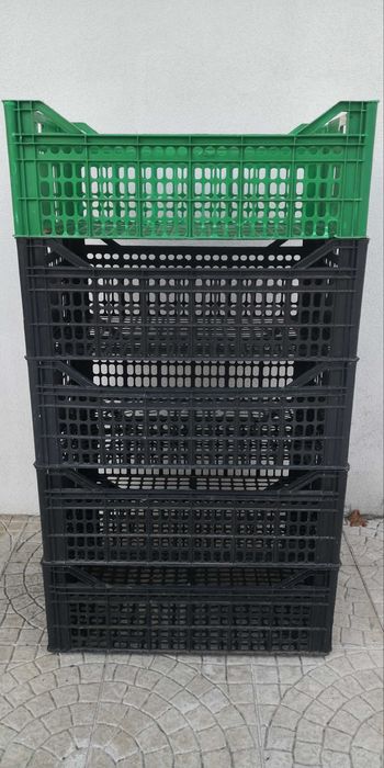 5 caixotes 60 X 40 X 21 cm