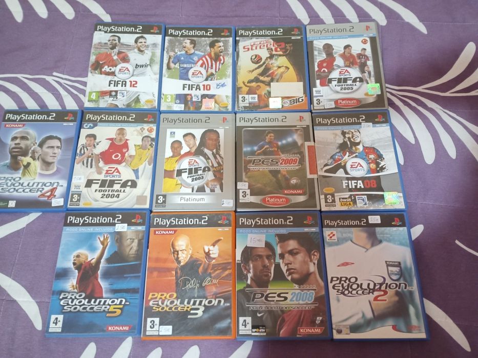 Jogos vários usados