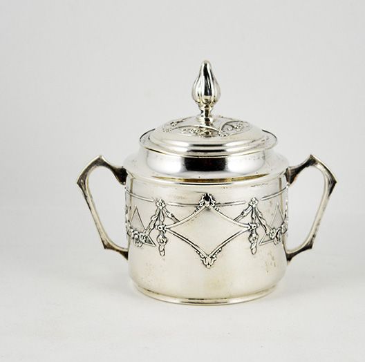 Chávena de Café antiga em Prata