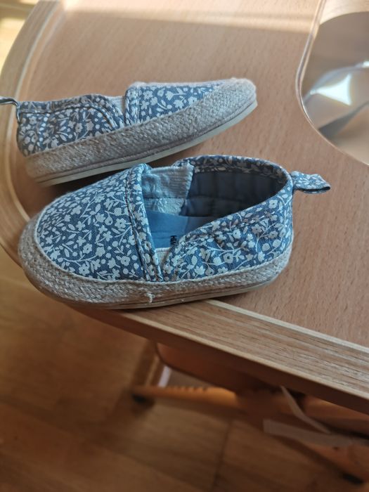Buty niechodki espadryle 11 cm