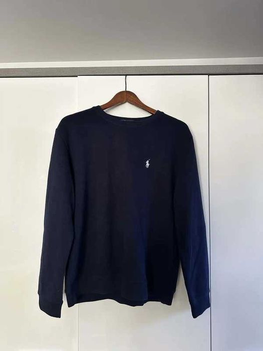 Polo Ralph Lauren Crewneck Granatowy Bluza L Logo