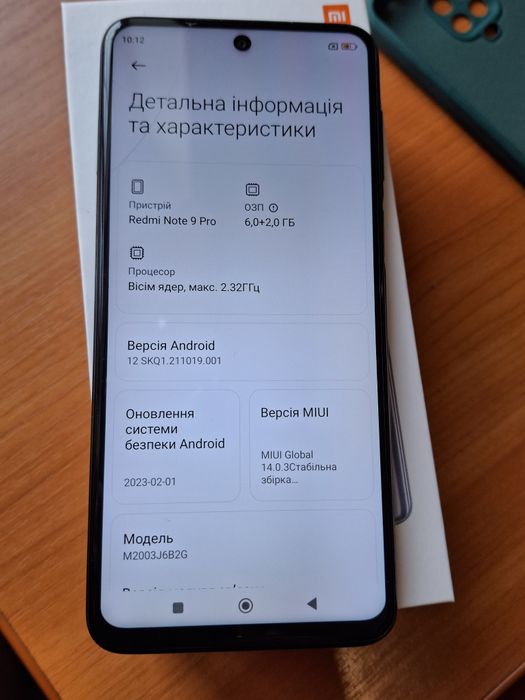 Xiaomi redmi note 9 pro 6/128