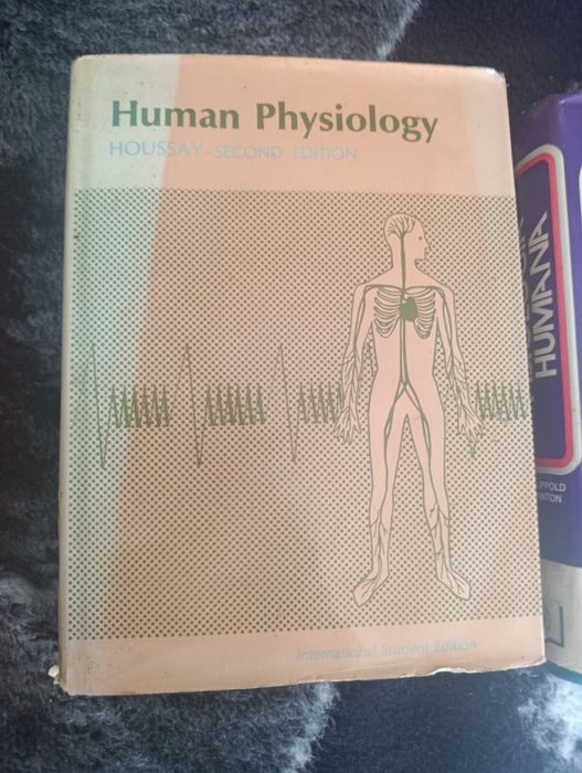 3 livros sobre fisiologia humana 1 em inglês e 2 em espanhol