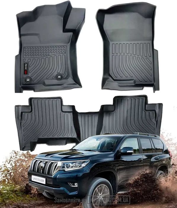 3D КОВРИКИ В САЛОН Toyota RAV4 Prado 150 Camry 50 55 70 коврики салона