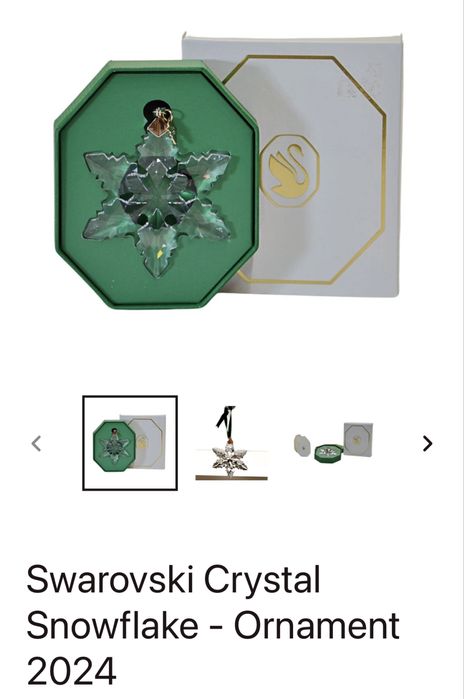 Swarowski прикраса нова