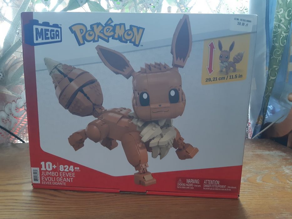 Klocki MEGA Pokemon Eevee GMD34 (kompatybilne z LEGO)
