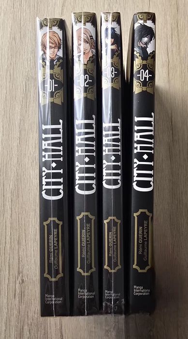 Mangá City Hall  vol. 1,2,3 e 4