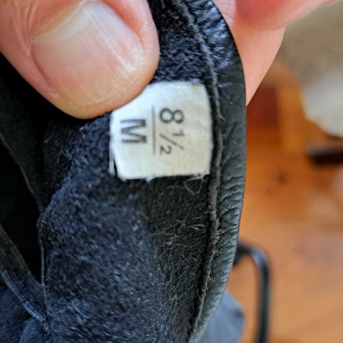 Luvas de cabedal para moto tamanho M 8 1/2