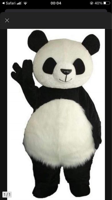 Strój przebranie Panda
