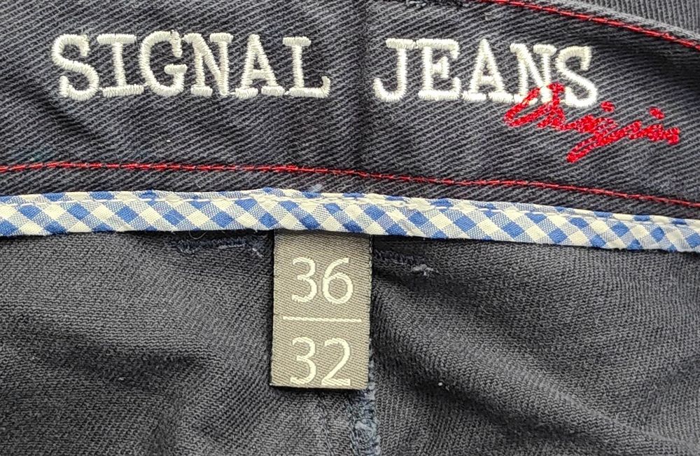 Wr) Signal Jeans oryginalne spodnie męskie Roz.36/32