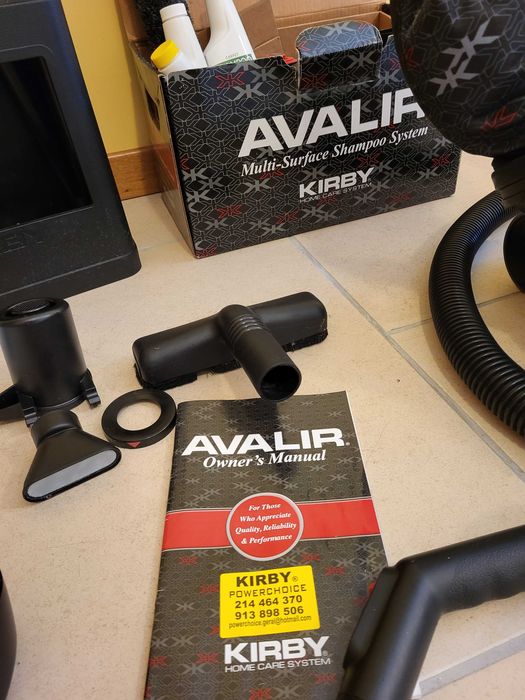 Aspirador Kirby semi novo + extras. Muitos acessórios 100% novos.