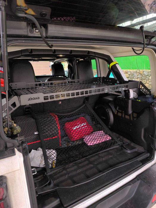 Полка в багажник Jeep Wrangler молле органайзер JL JLU JK TJ