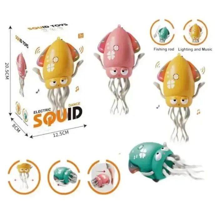 Танцующий кальмар осьминог Squid Toys Dance игрушка іграшка