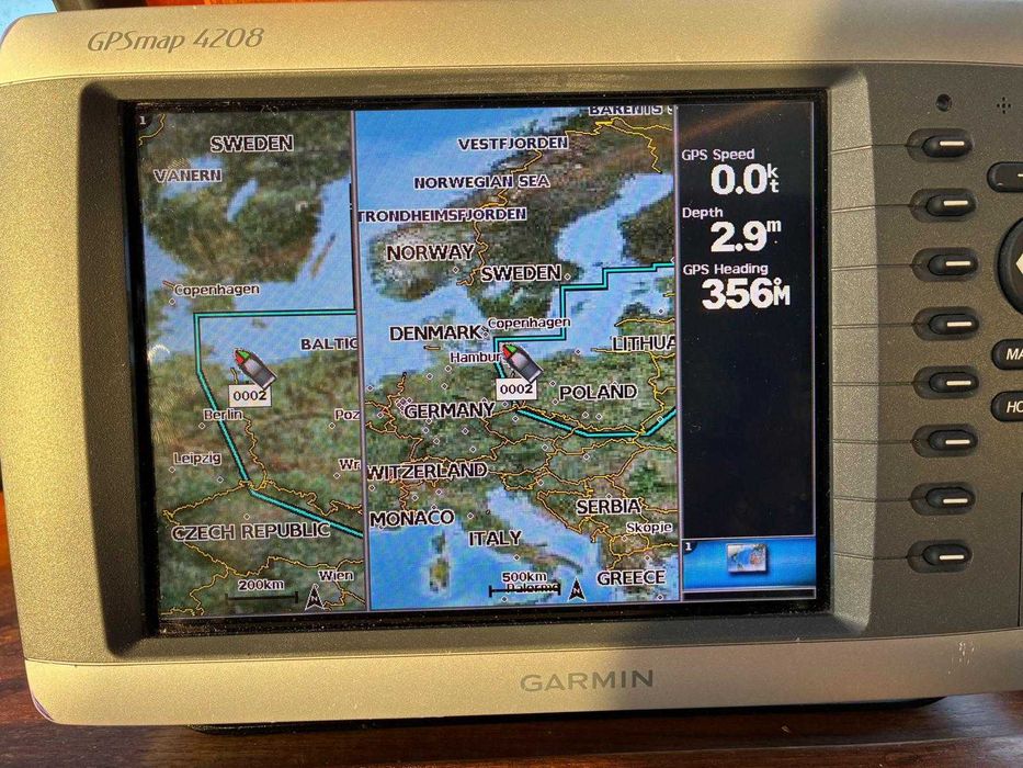 garmin  ploter  4208  nawigacja