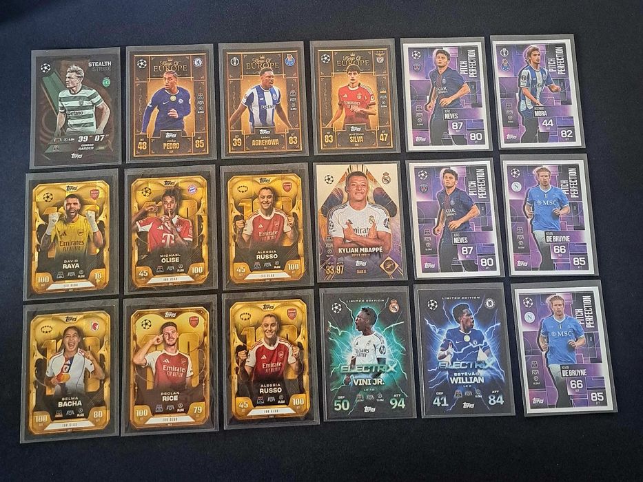 Cartas match attax