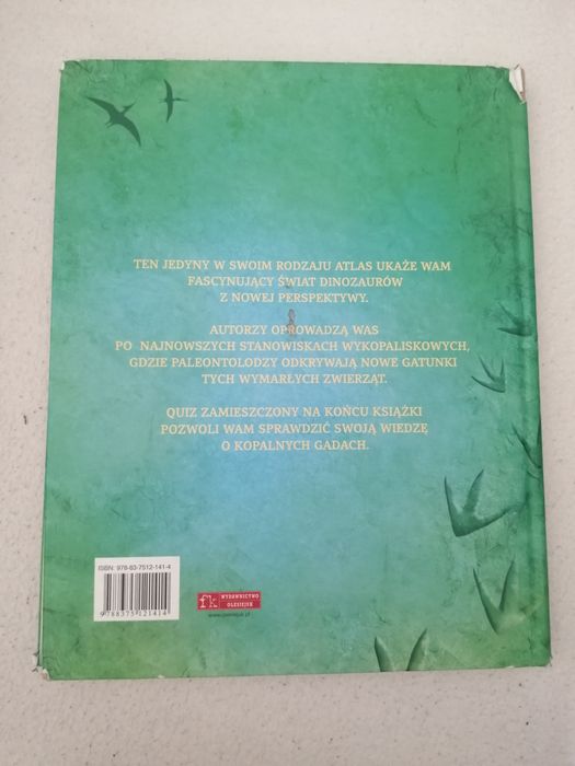 Ilustrowany Atlas świata dinozaurów