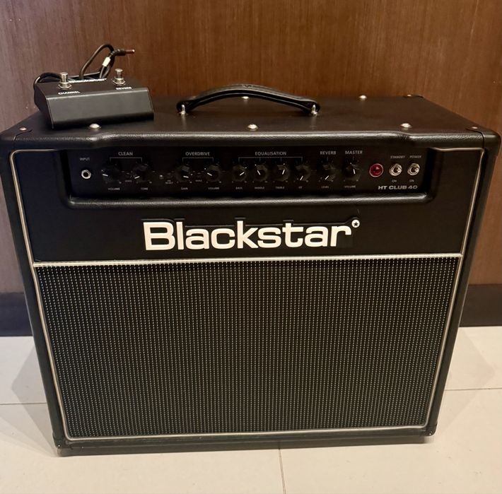 Amplificar Blackstar Ht40 com footswitch