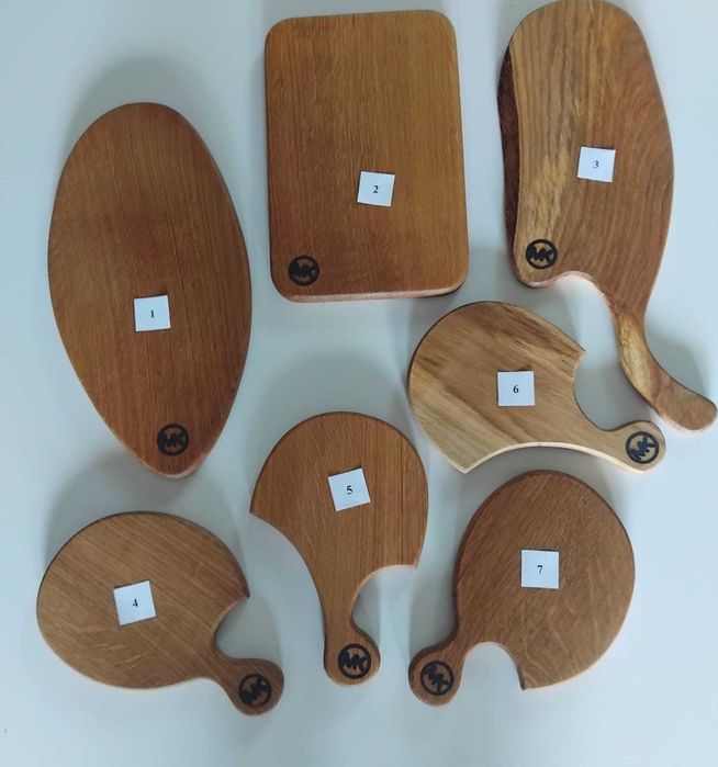 Dębowe deski do krojenia