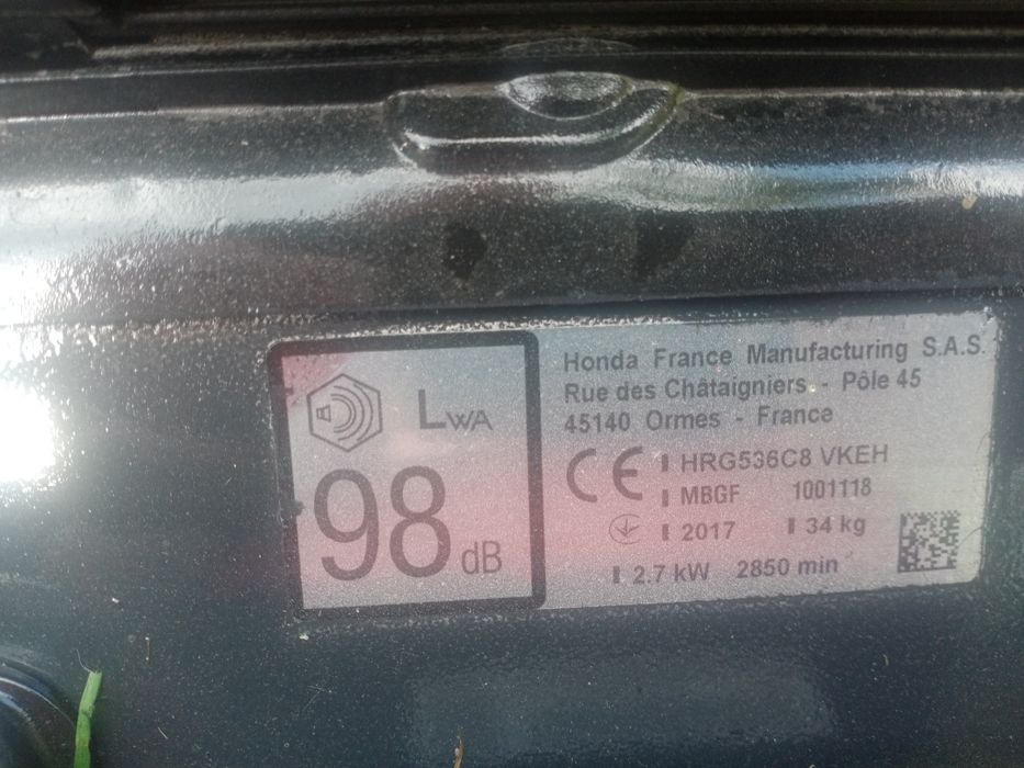 Kosiarka honda hrg536