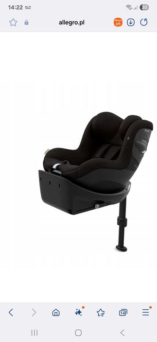 Fotelik dla niemowlaka  od 0  z baza