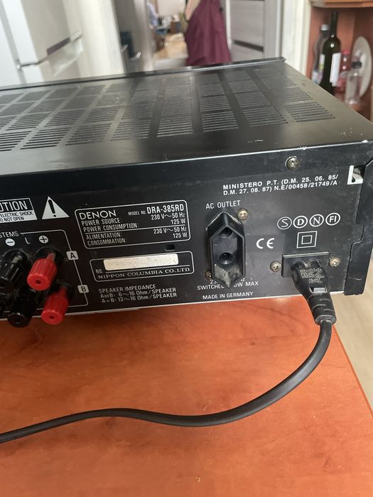 Amplituner Denon DRA-385RD