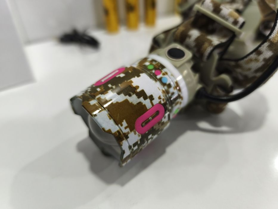 Lanterna Led de Cabeça - Led Laser