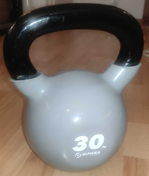 Kettlebell 30kg żeliwny obciążenie kulowe