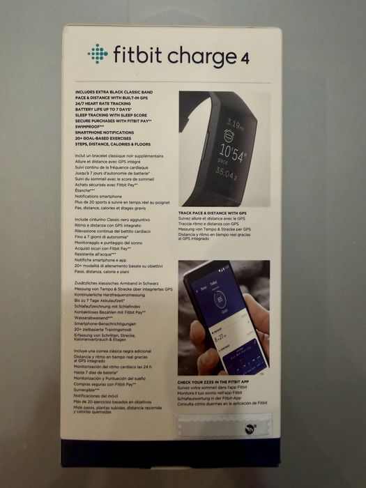 Fitbit Charge 4 фітнес-трекер з GPS та моніторингом серця