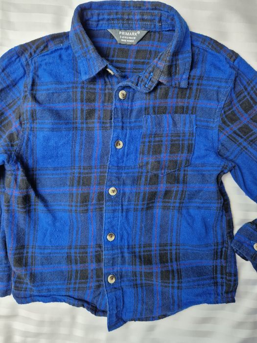 Koszula w kratę 104cm 3-4 latka