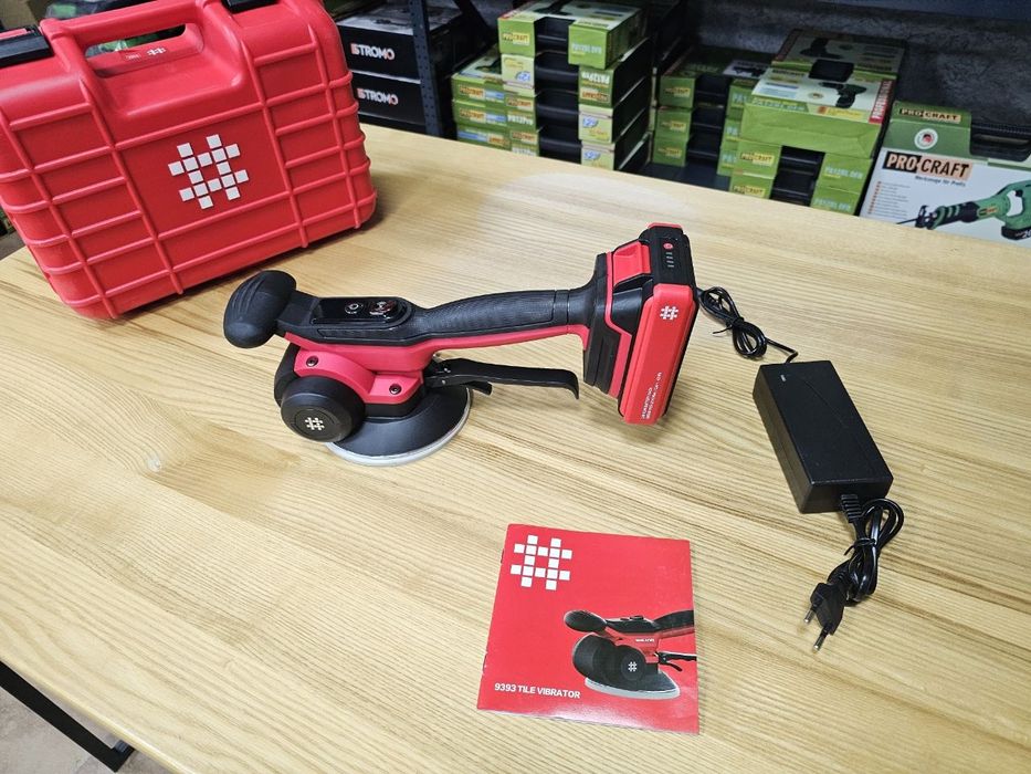 Виброприсоска Shijing 9393 (Акб как макита ) Вибрационная присоска