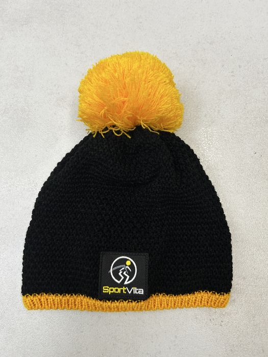 Czapka zimowa z polarową podszewką - nowa