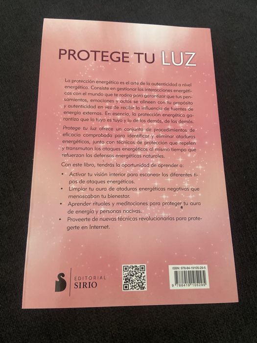 LIVRO NOVO PROTEGE TU LUZ