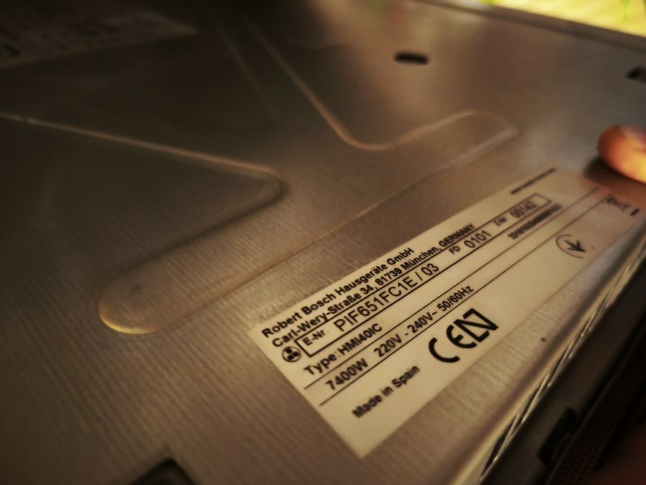 Płyta indukcyjna Bosch