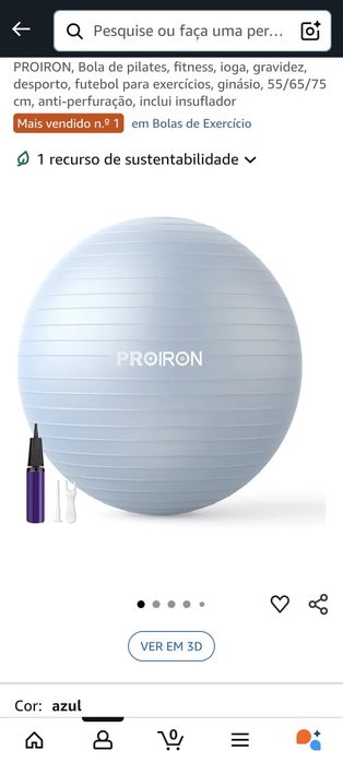 Bola de pilates Proiron