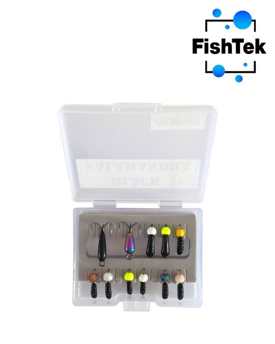 БЕЗМОТЫЛКА Зимние Мормышки для Рыбалки. Набор Безмотыльных Мормышек