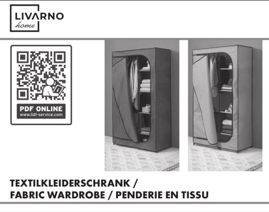 Armario de tecido Livarno