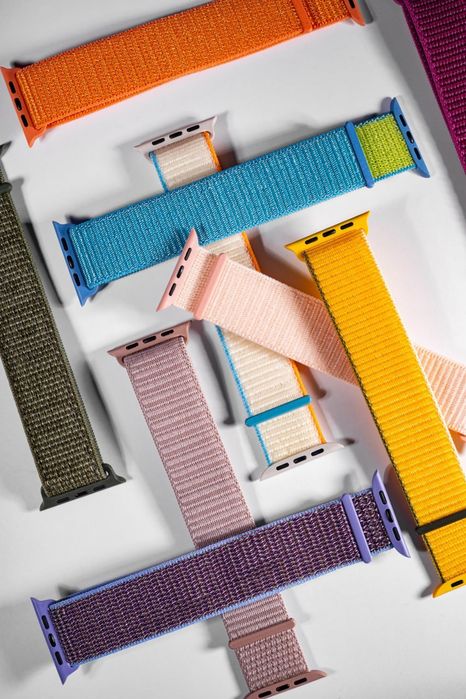 Нейлоновий ремінець ремешок Apple Watch, Smart Watch, Mi Band