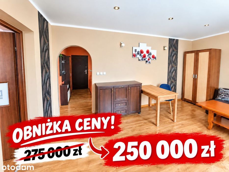 Mieszkanie Dwu-pokojowe - I piętro - obniżka Ceny!