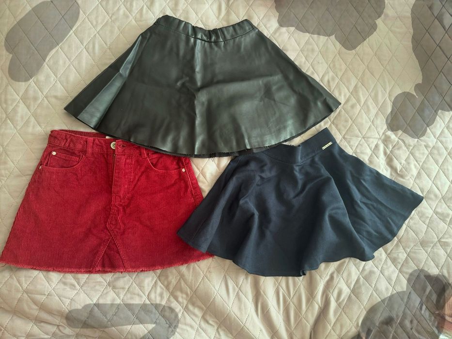 Спідничка в школу для дівчинки розмір 122 Zara, h&m