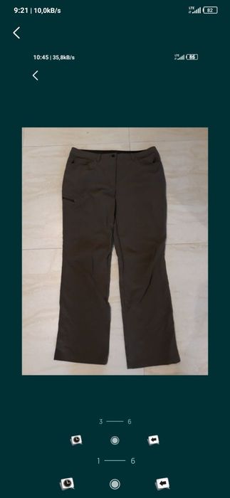 ODLO Spodnie trekkingowe damskie rozm. XL. NOWE!!!