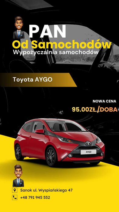 Wypożyczalnia samochodów Sanok