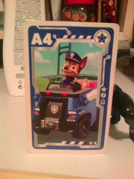 paw patrol a4 chase carta trading