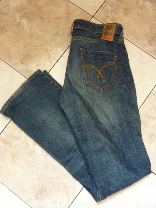 HIT! BIG STAR Jeans dzinsy DARIA S:28 L:34