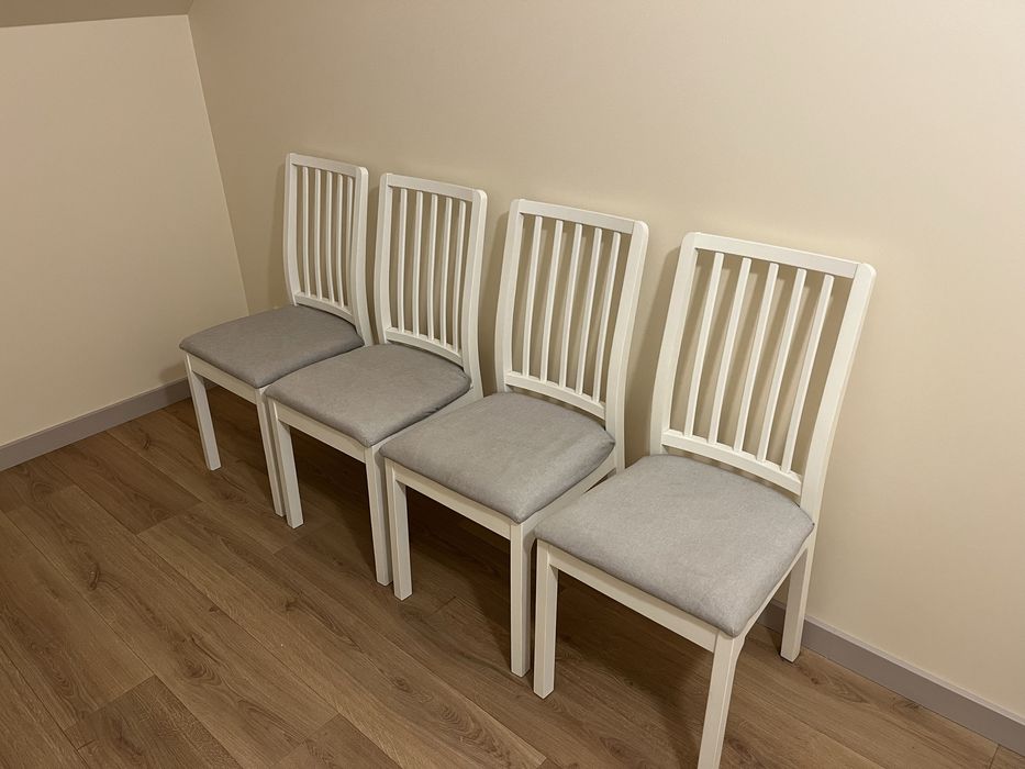 Komplet 4 krzeseł + stół IKEA