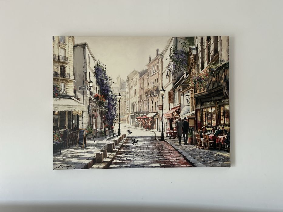 Obraz Canvas Watercolor PARIS ST243 80 cm x 60 cm