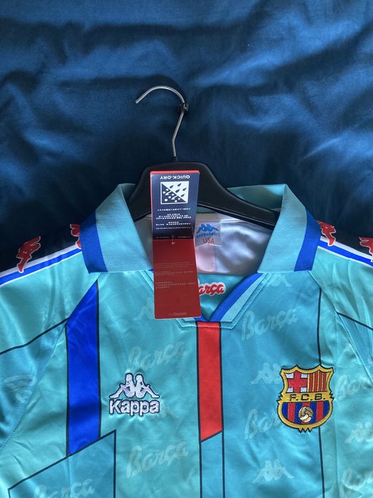 Koszulka Ronaldo 9 Barcelona Kappa Retro Pilkarska