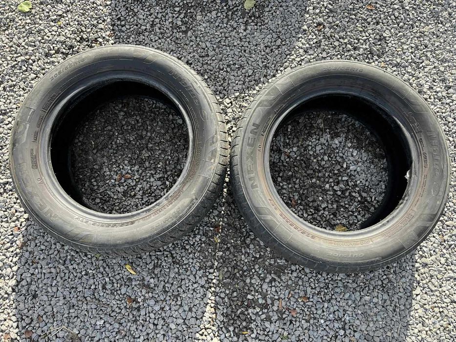 Opony 205/55R16 Nexen N'Blue S Lato 2sztuki 5,13mm bieżnika