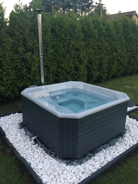 Jacuzzi ogrodowe SPA basen wanna beczka balia jakuzi jacuzi sauna