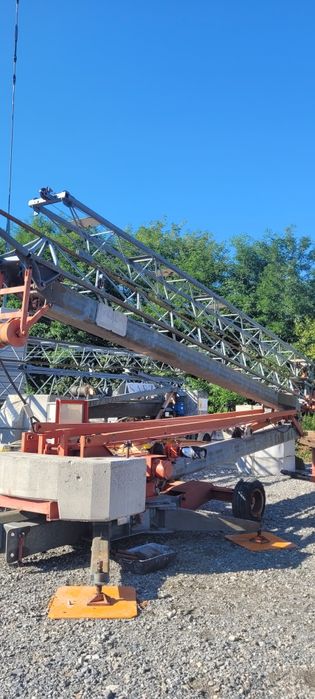 20m 1200kg UDT Zuraw dolnoobrotowy żuraw budowlany wieżowy,